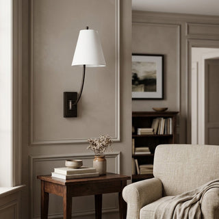 Mireia Lyre Wall Sconce