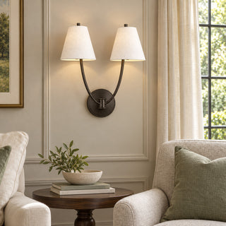 Mireia Lyre Wall Sconce