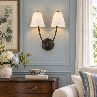 Mireia Lyre Wall Sconce