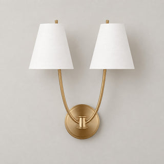 Mireia Lyre Wall Sconce