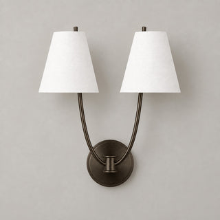 Mireia Lyre Wall Sconce