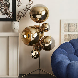 Mirror Ball Floor Lamp