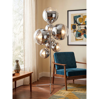 Mirror Ball Floor Lamp
