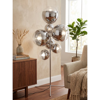 Mirror Ball Floor Lamp