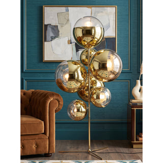 Mirror Ball Floor Lamp