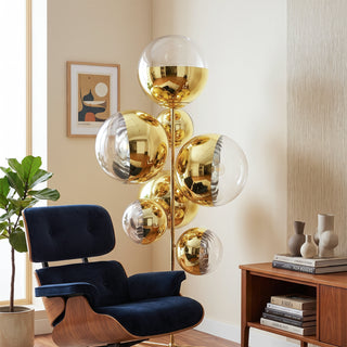 Mirror Ball Floor Lamp