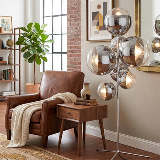 Mirror Ball Floor Lamp