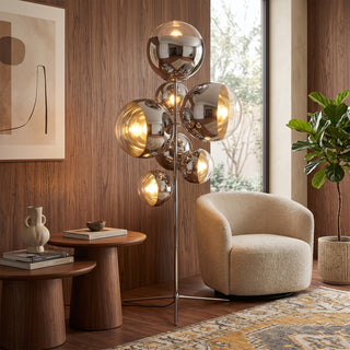 Mirror Ball Floor Lamp