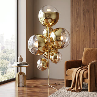 Mirror Ball Floor Lamp