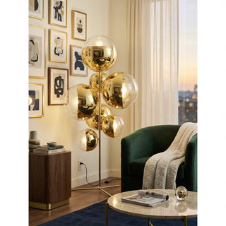 Mirror Ball Floor Lamp