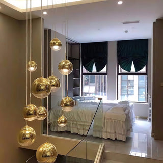 Mirror Ball Pendant Light