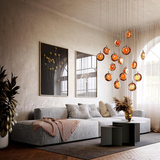 Misto Round Multi-Light Chandelier