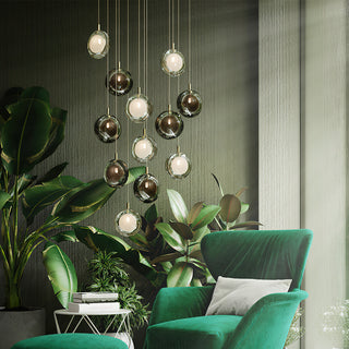 Misto Round Multi-Light Chandelier