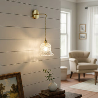 Modern Iwhd Flower Wall Light