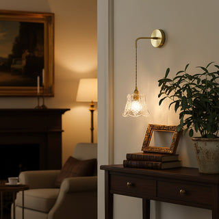 Modern Iwhd Flower Wall Light