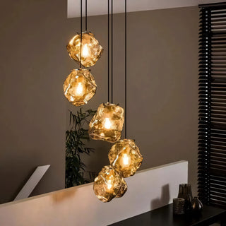 Molten Glass Pendant Light