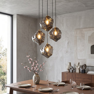 Molten Glass Pendant Light