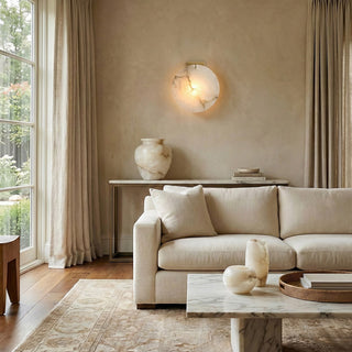 Moonshade Alabaster Wall Sconce