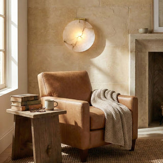 Moonshade Alabaster Wall Sconce