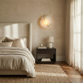 Moonshade Alabaster Wall Sconce