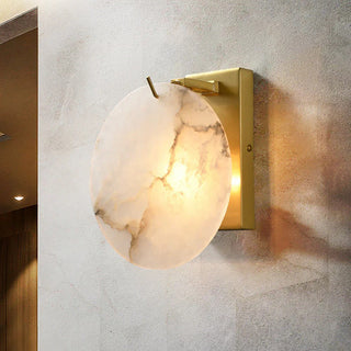 Moonshade Alabaster Wall Sconce