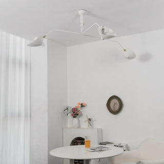 Multi-Arm Spider Ceiling Light