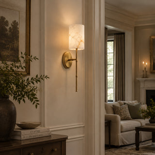 Naelis Alabaster Torch Sconce – detail 8