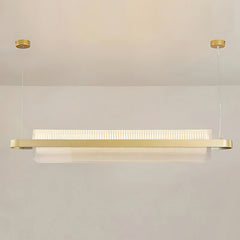 Gold & Clear Acrylic