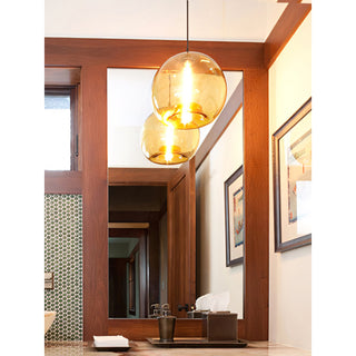Nebula Glass Pendant Light