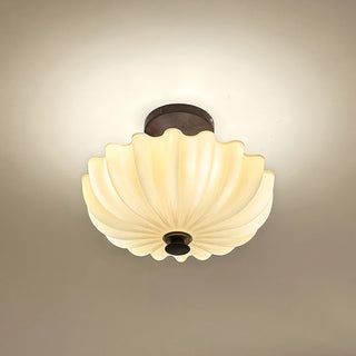 Nerida Scalloped Flush Mount
