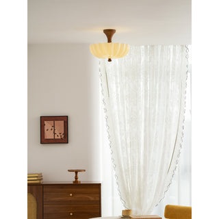 Nerida Scalloped Semi-Flush Mount
