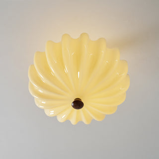 Nerida Scalloped Semi-Flush Mount