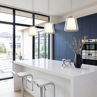 Nestuly Dual Glass Pendant Lamp