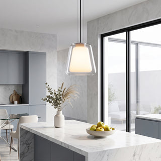Nestuly Dual Glass Pendant Lamp