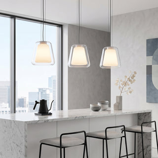 Nestuly Dual Glass Pendant Lamp