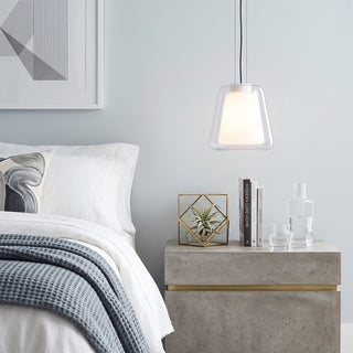 Nestuly Dual Glass Pendant Lamp