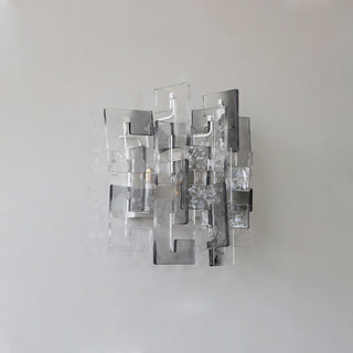 Nexus Layered Ice Glass Sconce