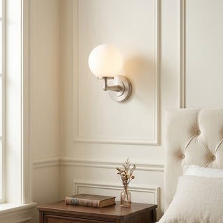 Nivara Pedestal Globe Sconce