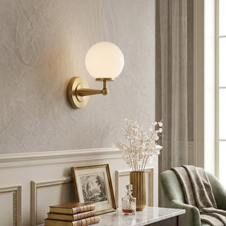 Nivara Pedestal Globe Sconce