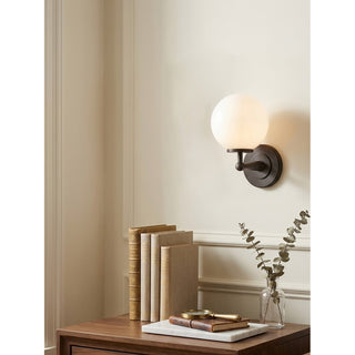 Nivara Pedestal Globe Sconce