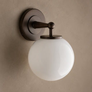 Nivara Pedestal Globe Sconce