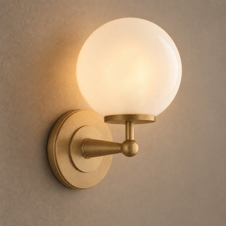 Nivara Pedestal Globe Sconce