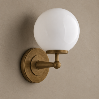 Nivara Pedestal Globe Sconce