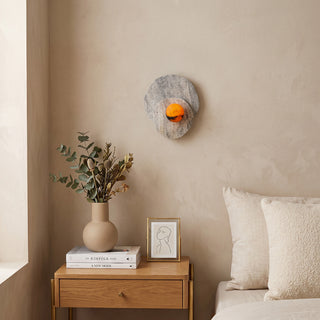 Nivara Travertine Wall Sconce – detail 9