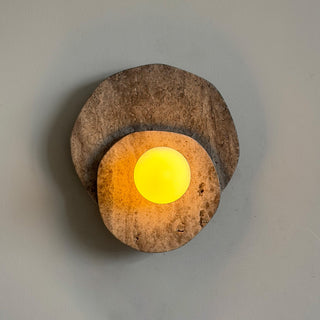 Nivara Travertine Wall Sconce – detail 13