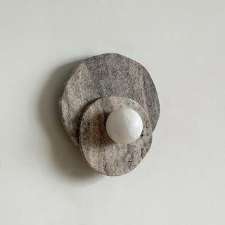 Nivara Travertine Wall Sconce – detail 14
