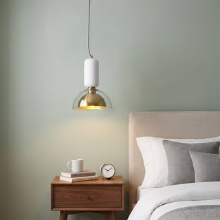 Nocturne Glass Dome Pendant Light