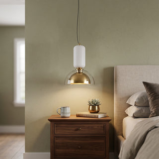 Nocturne Glass Dome Pendant Light
