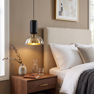 Nocturne Glass Dome Pendant Light