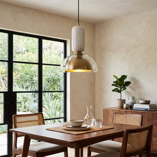 Nocturne Glass Dome Pendant Light